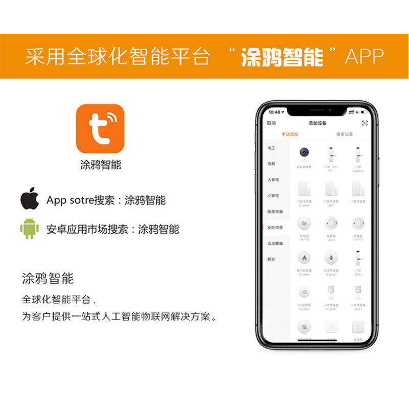 智能家居ZigBee水浸無(wú)線(xiàn)監測傳感器溢水報警漏水探測儀WIFI電池